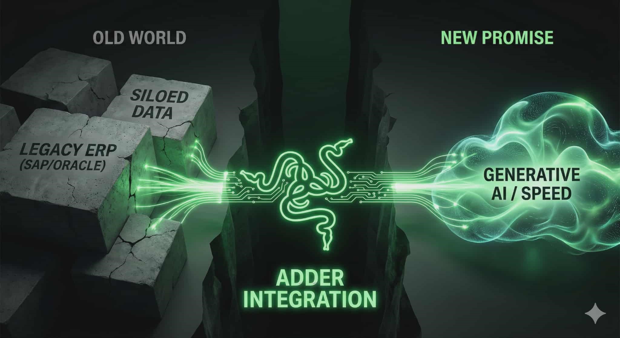 Old World to New Promise - Adder Integration bridges legacy systems with AI